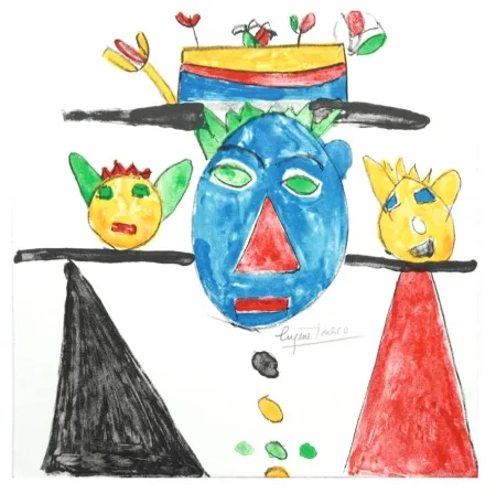 リトグラフ Ionesco - Sont-ils beaux?