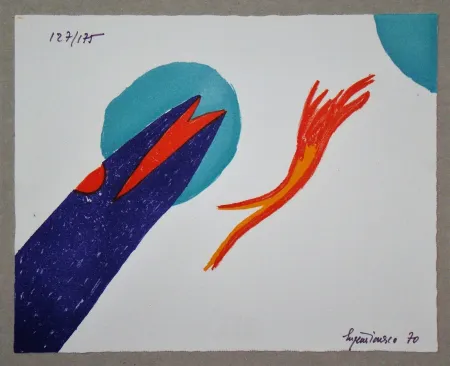 リトグラフ Ionesco - Untitled