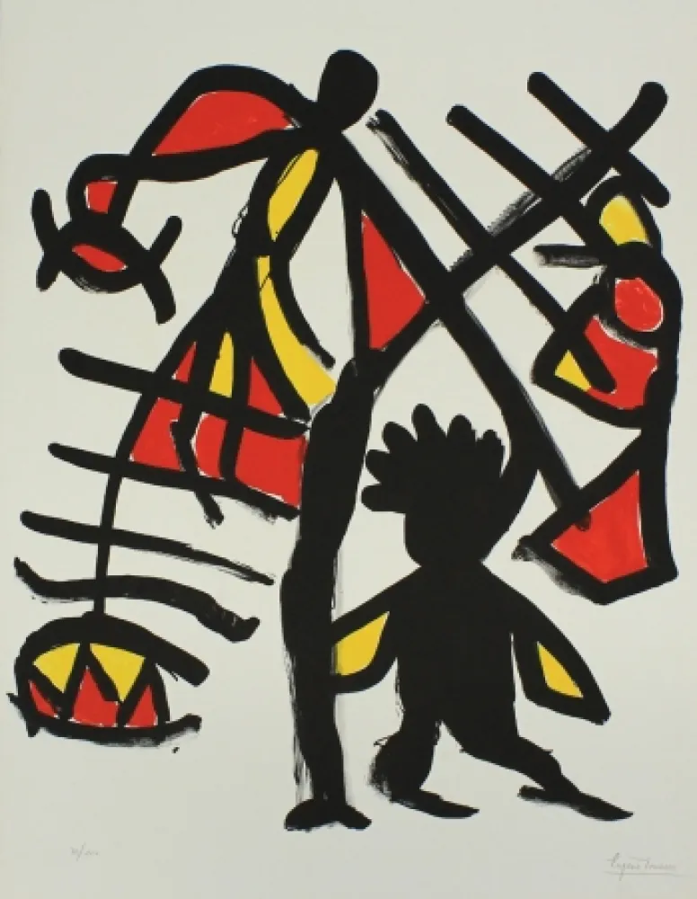 リトグラフ Ionesco - Untitled