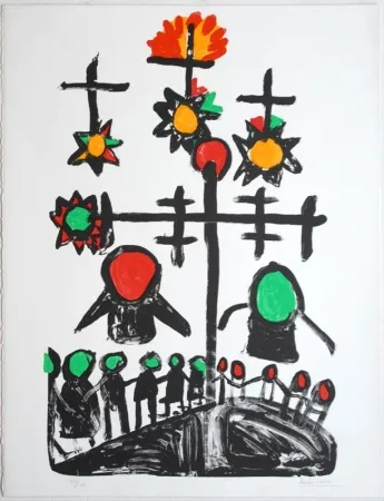 リトグラフ Ionesco - Untitled