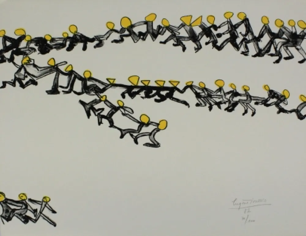 リトグラフ Ionesco - Untitled