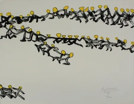 リトグラフ Ionesco - Untitled