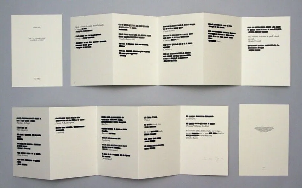 リトグラフ Isgro - Detti memorabili da Gesù a Isgrò