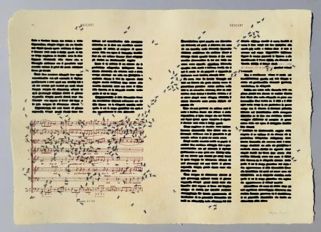 シルクスクリーン Isgro - Mozart