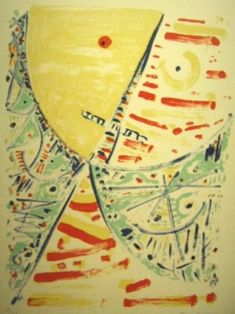 リトグラフ Jacobsen - Maske