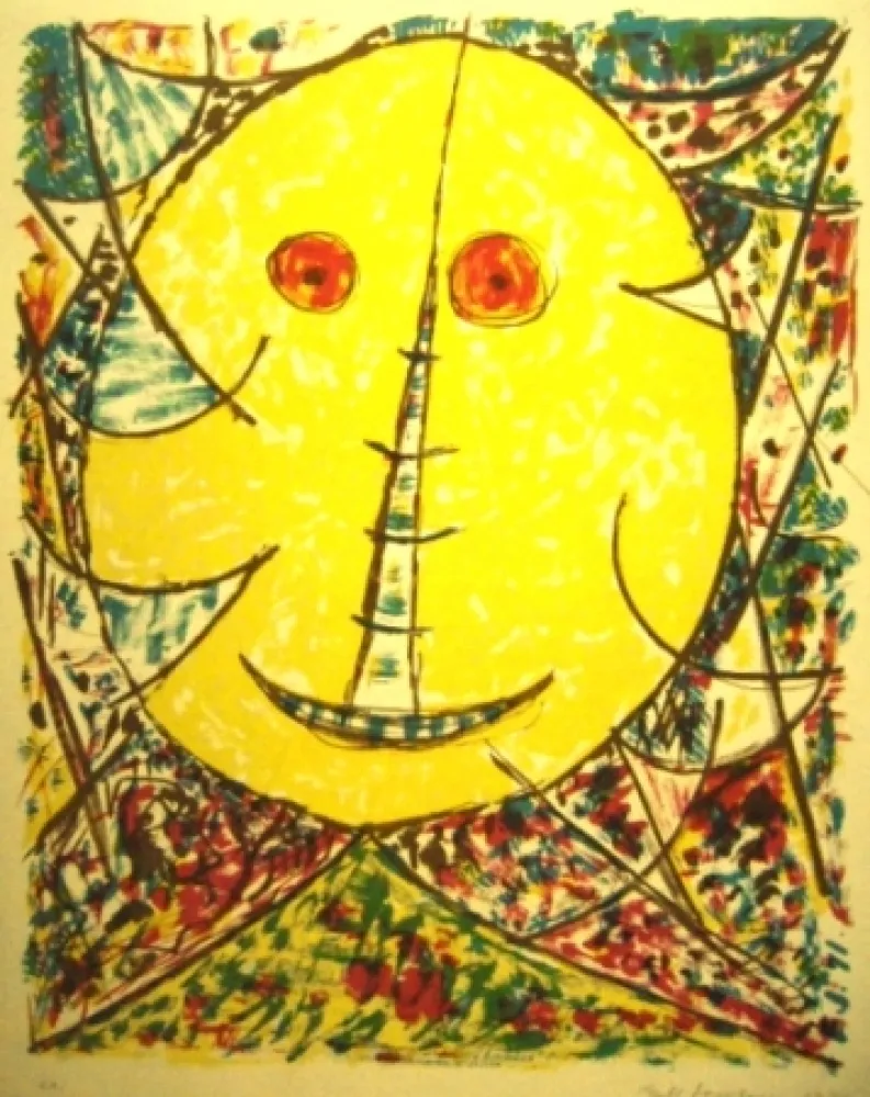 リトグラフ Jacobsen - Maske