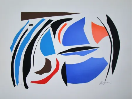 シルクスクリーン Jacobsen - Sans titre