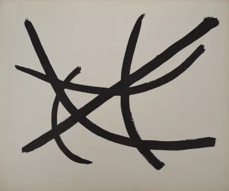 リトグラフ Jacobsen - Tracés abstraits