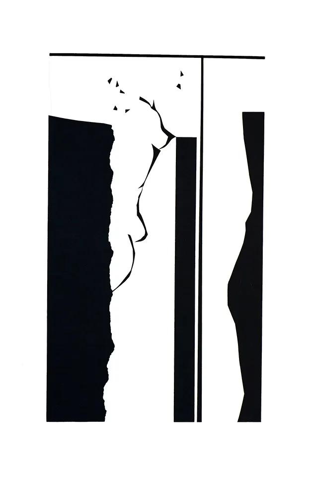 シルクスクリーン Jacobson - Talaiot I