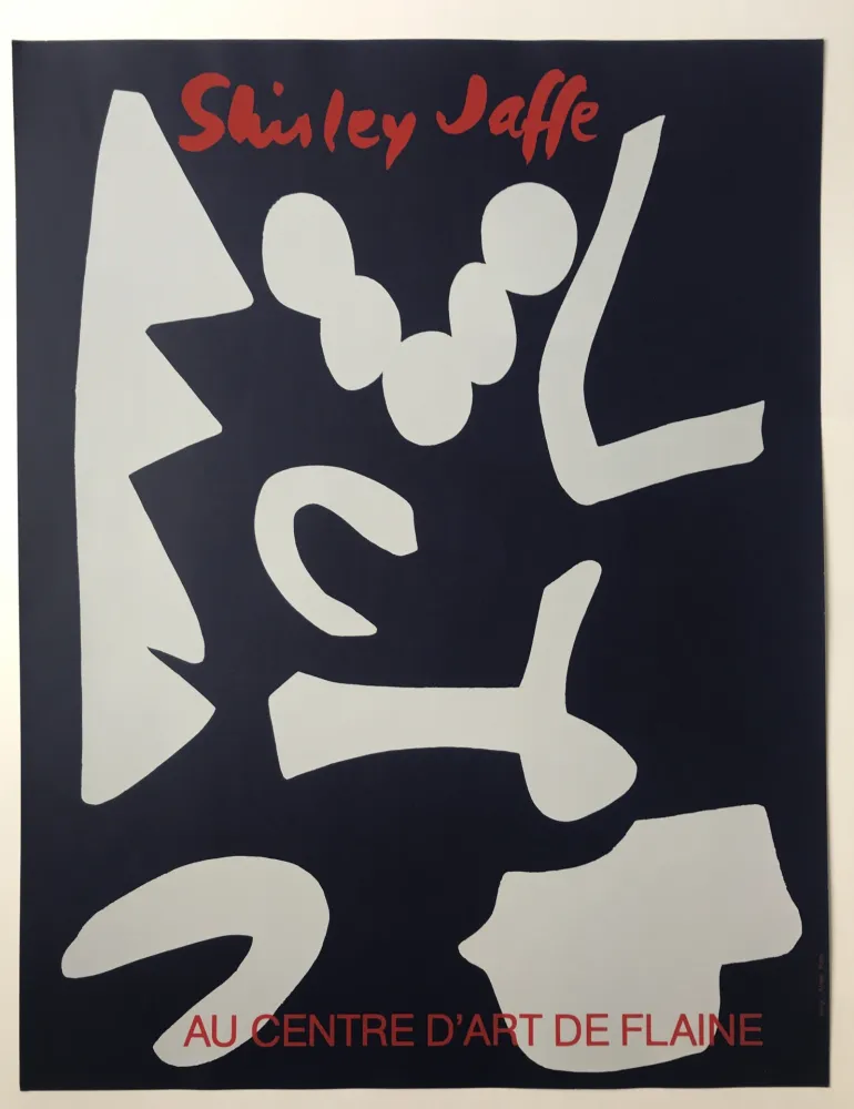 シルクスクリーン Jaffe - Centre d'art de Flaine