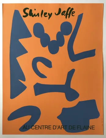 シルクスクリーン Jaffe - Centre d'art de Flaine