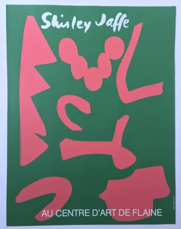 シルクスクリーン Jaffe - Centre d'art de Flaine