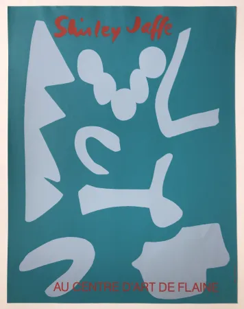 シルクスクリーン Jaffe - Centre d'art de Flaine