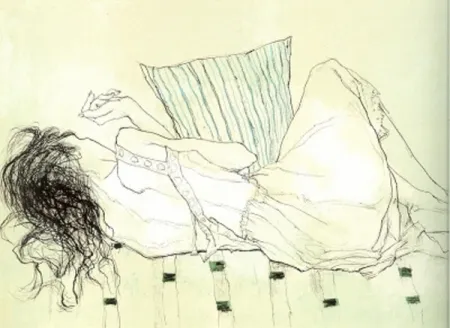 リトグラフ Jansem - Solange du Dos