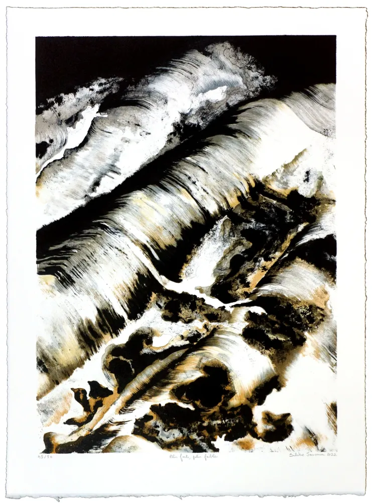 リトグラフ Jarrosson - Plis forts, plis faibles