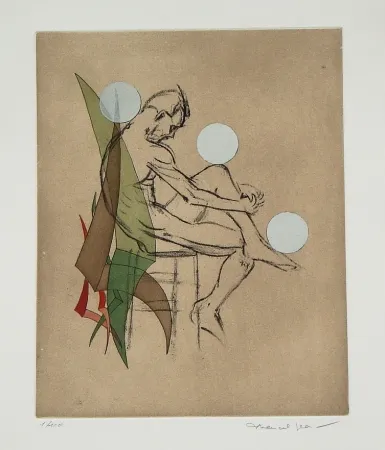 エッチングと　アクチアント Jean - Eaux-fortes