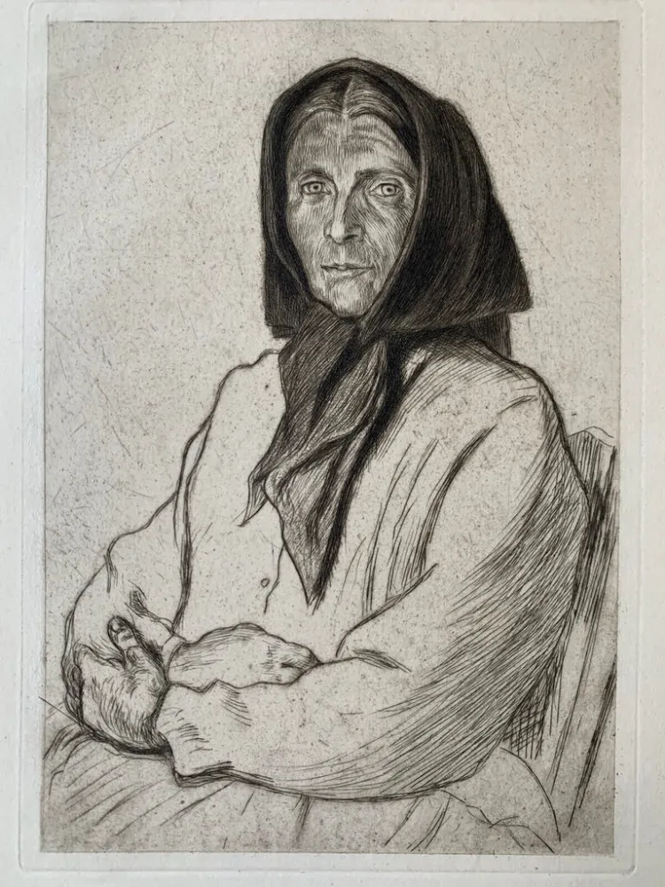 彫版 Jeanniot - Paysanne