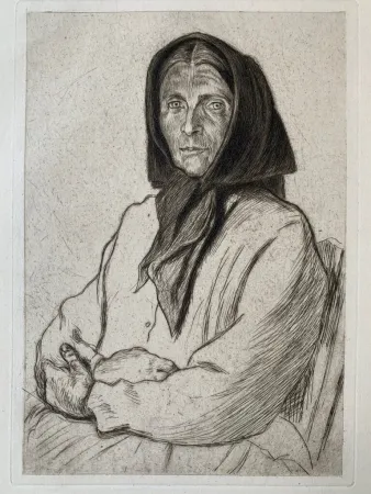 彫版 Jeanniot - Paysanne