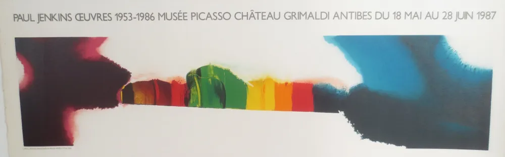 リトグラフ Jenkins - Affiche exposition