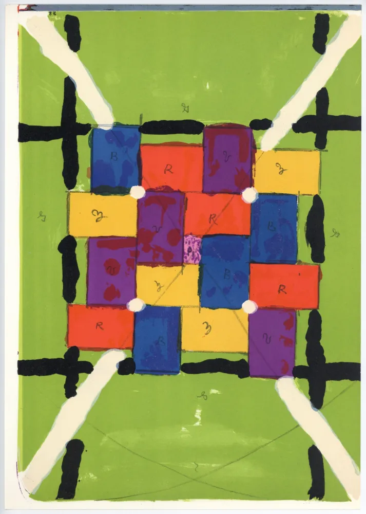 リトグラフ Jensen - Puzzle I