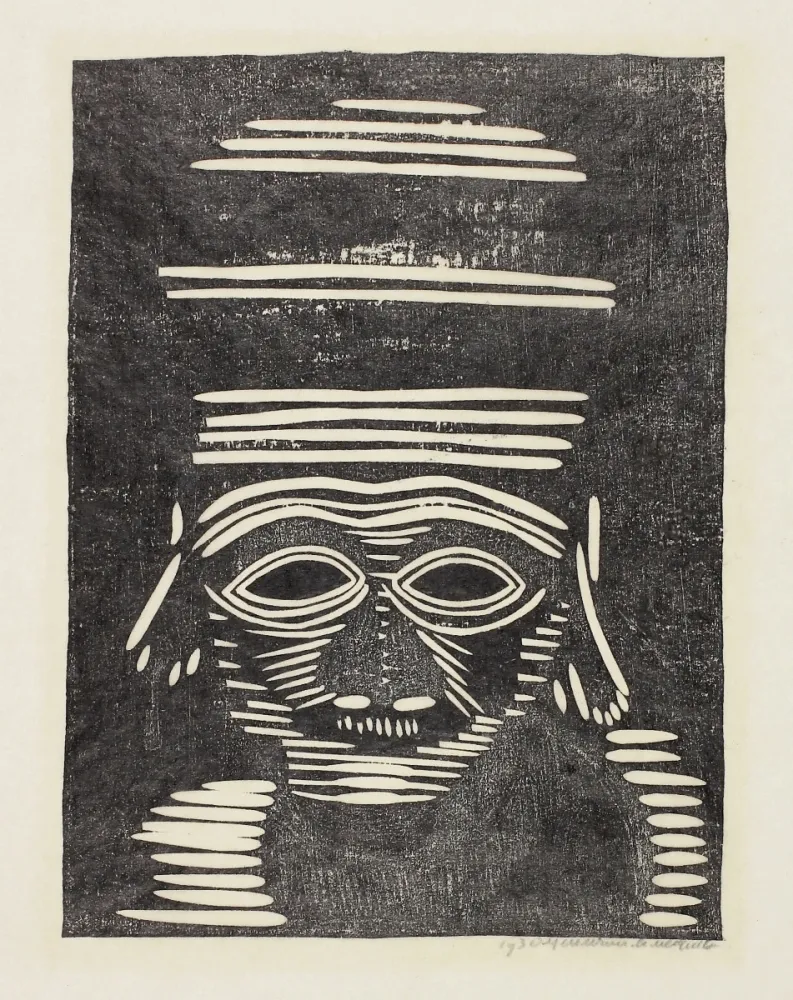 木版 Jessurun De Mesquita - Fantasie