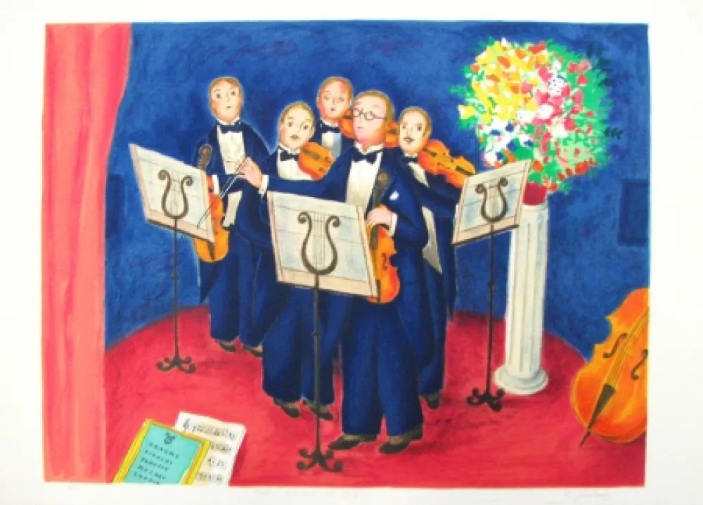 リトグラフ Jirlow - Untitled