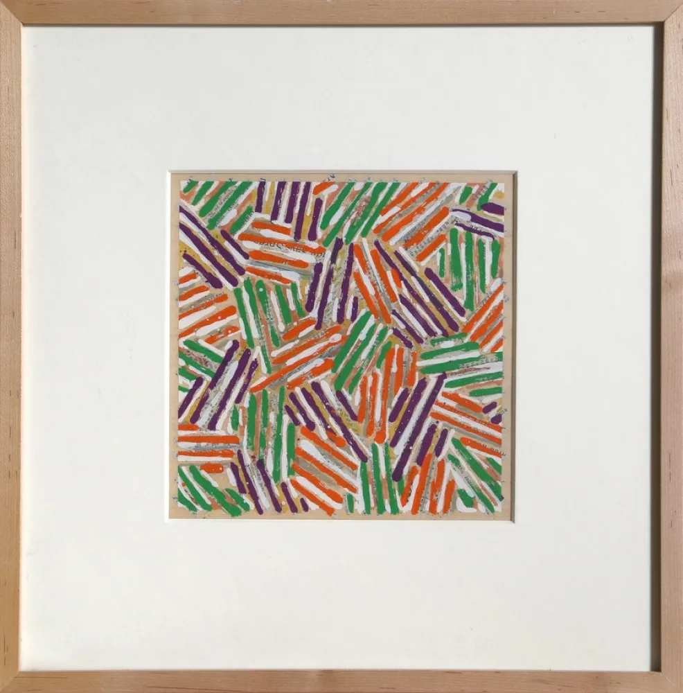 シルクスクリーン Johns - Crosshatch