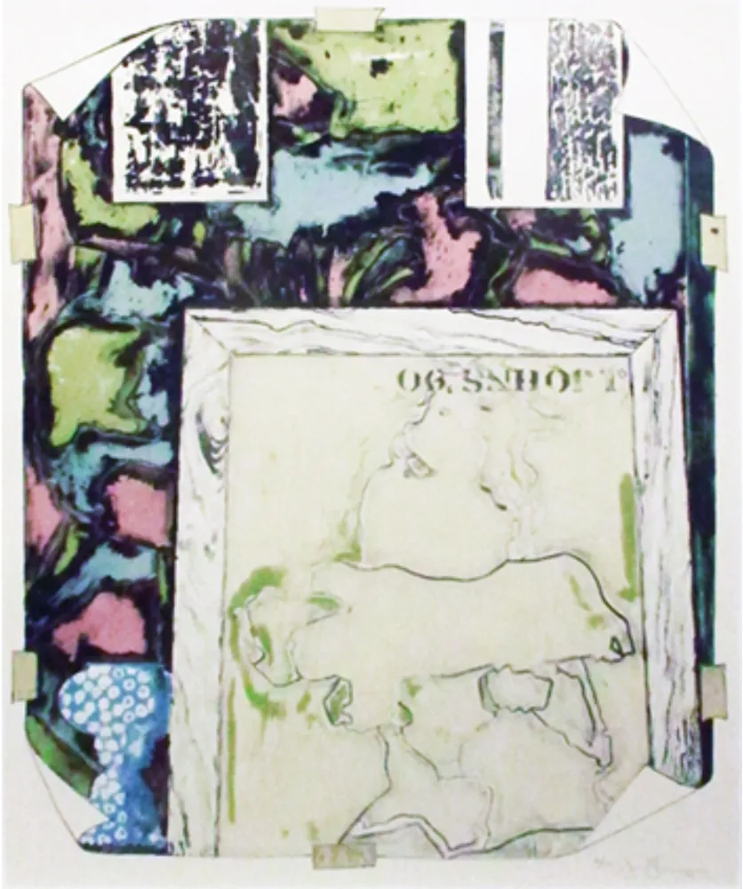 リトグラフ Johns - Untitled 