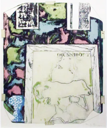 リトグラフ Johns - Untitled 