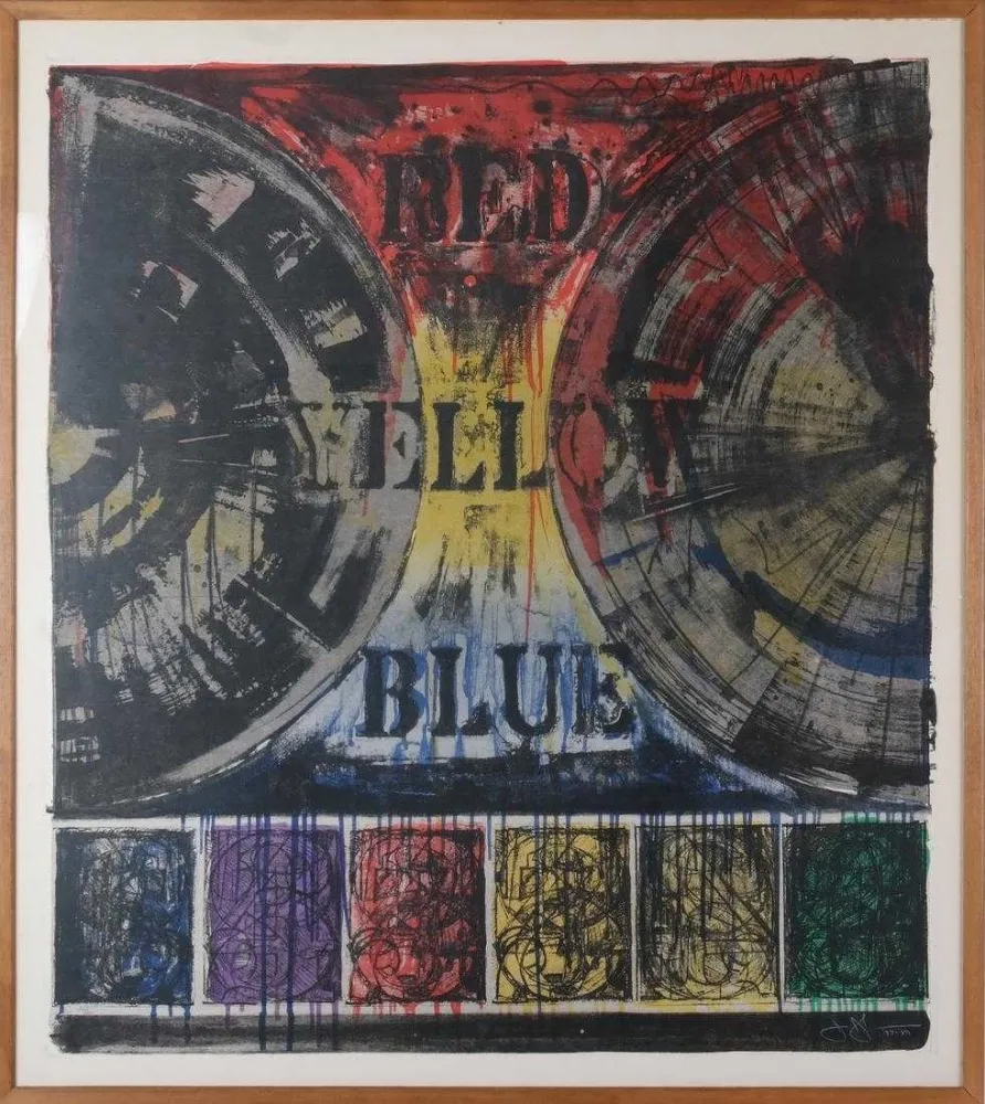 リトグラフ Johns - Untitled