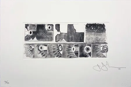 アクチアント Johns - Untitled from the Artist for Obama Portfolio