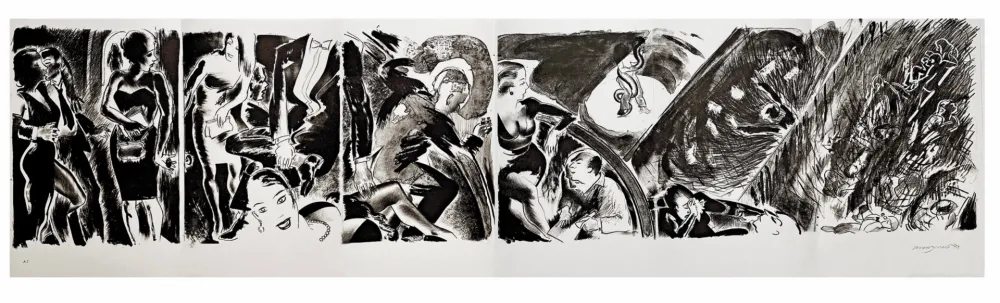 リトグラフ Jones - Greasepaint