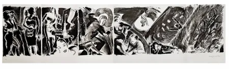 リトグラフ Jones - Greasepaint