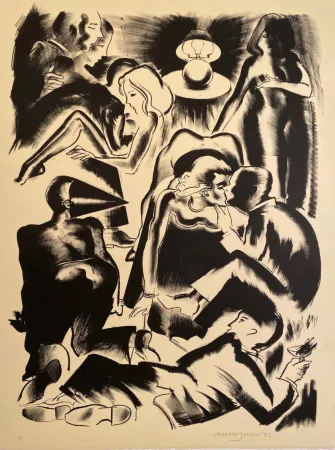 リトグラフ Jones - High Society