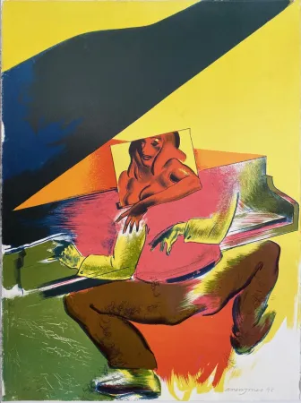 リトグラフ Jones - Playtime