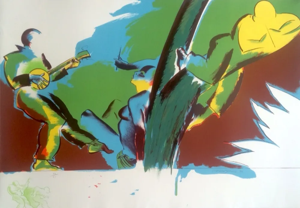 リトグラフ Jones - Sans titre