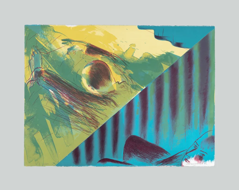 リトグラフ Jones - Stages set