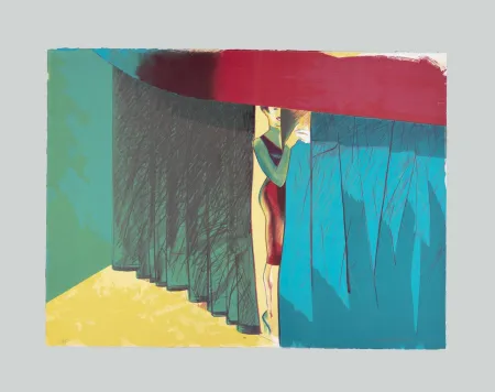 リトグラフ Jones - Stages set