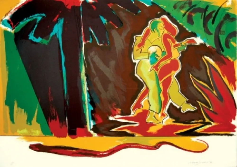 リトグラフ Jones - The Glade (From the Island)