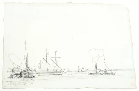 技術的なありません Jongkind - Bateau