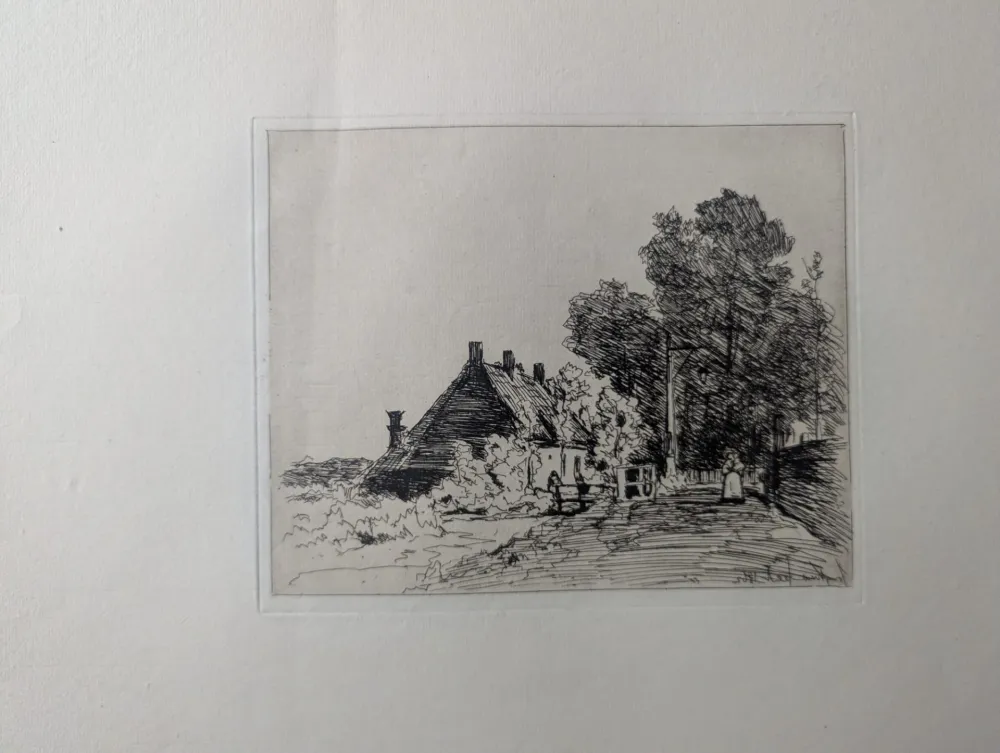 エッチング Jongkind - La nourrice / The Nurse