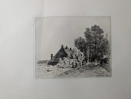 エッチング Jongkind - La nourrice / The Nurse