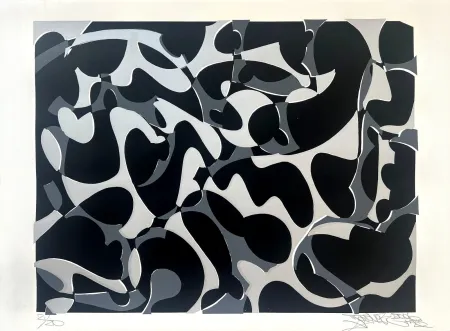 リトグラフ Jonone - Sans titre