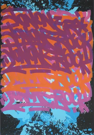 シルクスクリーン Jonone - Sans titre