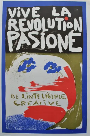 挿絵入り本 Jorn - Affiche originale d'époque