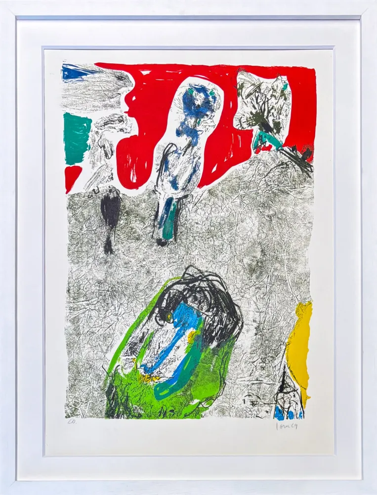 リトグラフ Jorn - Asger Jorn (1914–1973) – La Vallée des charme – 8-colour lithography – 1969