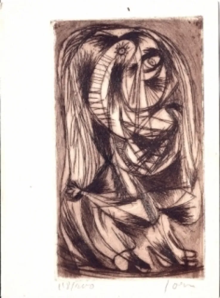 エッチングと　アクチアント Jorn - Composition