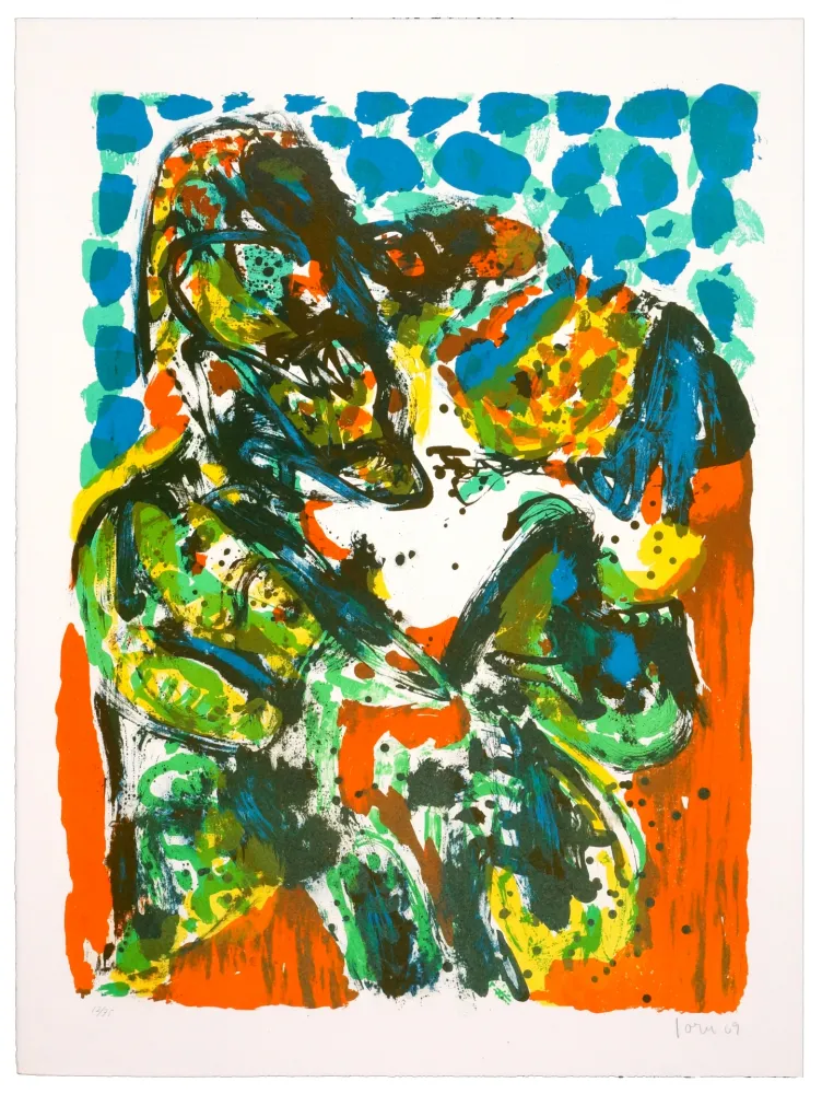 リトグラフ Jorn - Confusion diplomatique