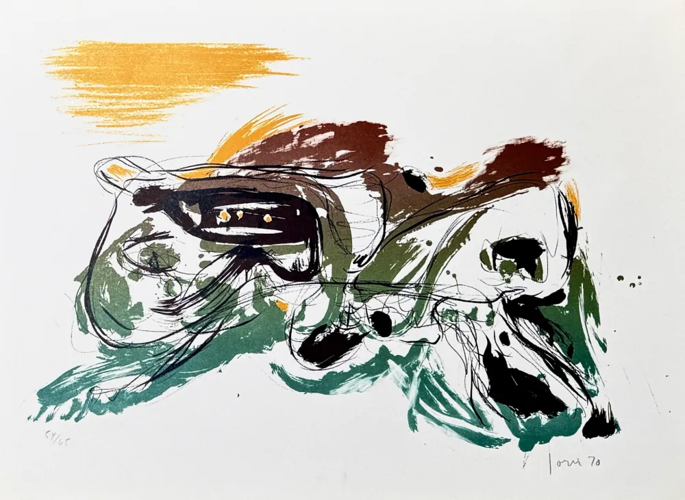 リトグラフ Jorn - Cuba