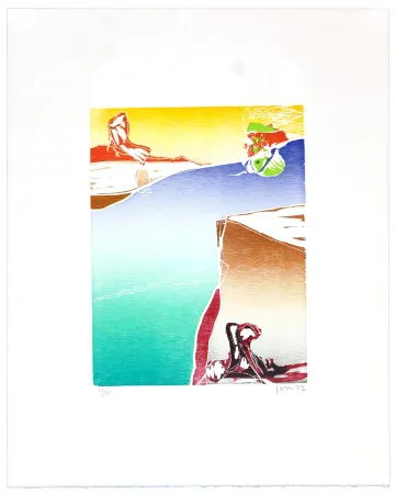 木版 Jorn - Dans le sillage d’if aube